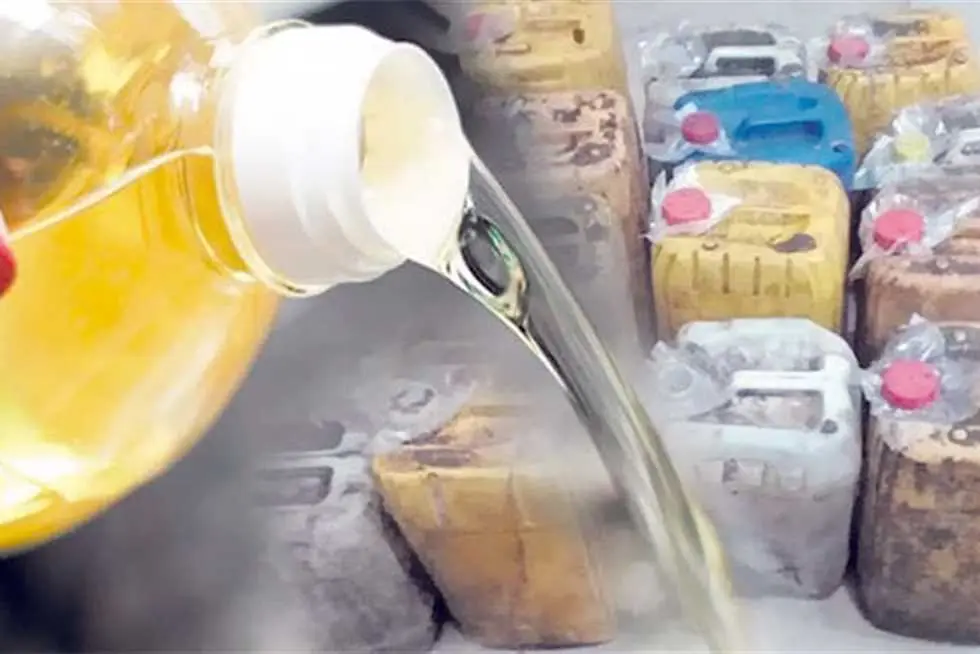 إعادة تدوير الزيوت المستعملة