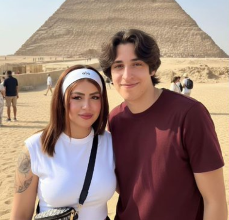 فيديو الوحش التونسي يوسف خليل مع هدير عبد الرزاق