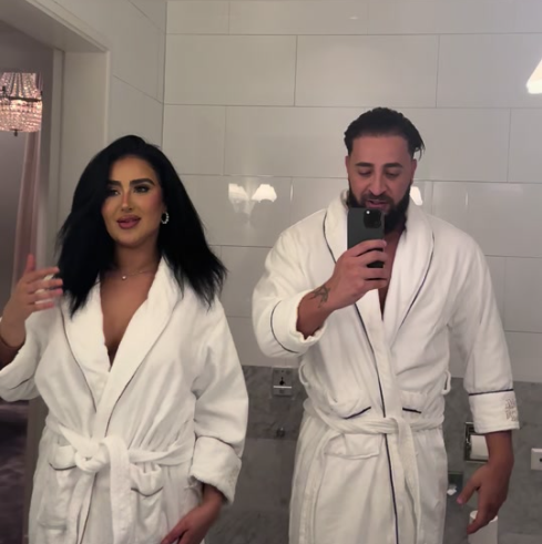 انطونيو سليمان مع دنيا السمراني