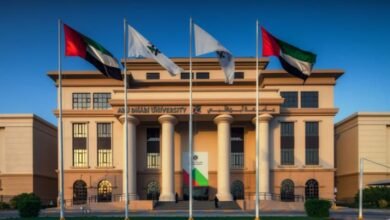 اسعار الجامعات في الامارات للوافدين 2025